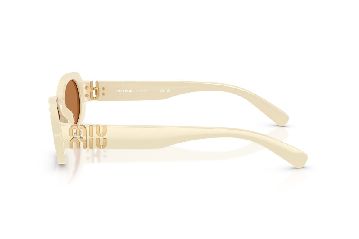 OCCHIALE DA SOLE DONNA | MIU MIU MU 06ZS - 21D90Q LATTE - CALIBRO 50