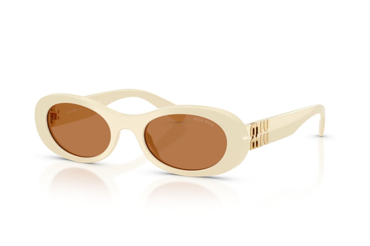 OCCHIALE DA SOLE DONNA | MIU MIU MU 06ZS - 21D90Q LATTE - CALIBRO 50