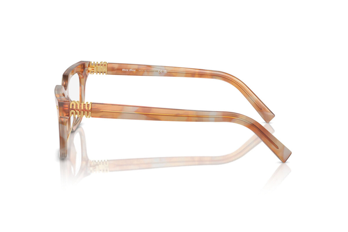 MIU MIU - 13U1O1 CREMA AVANA | OCCHIALE DA VISTA DONNA - MU 07XV CALIBRO 51