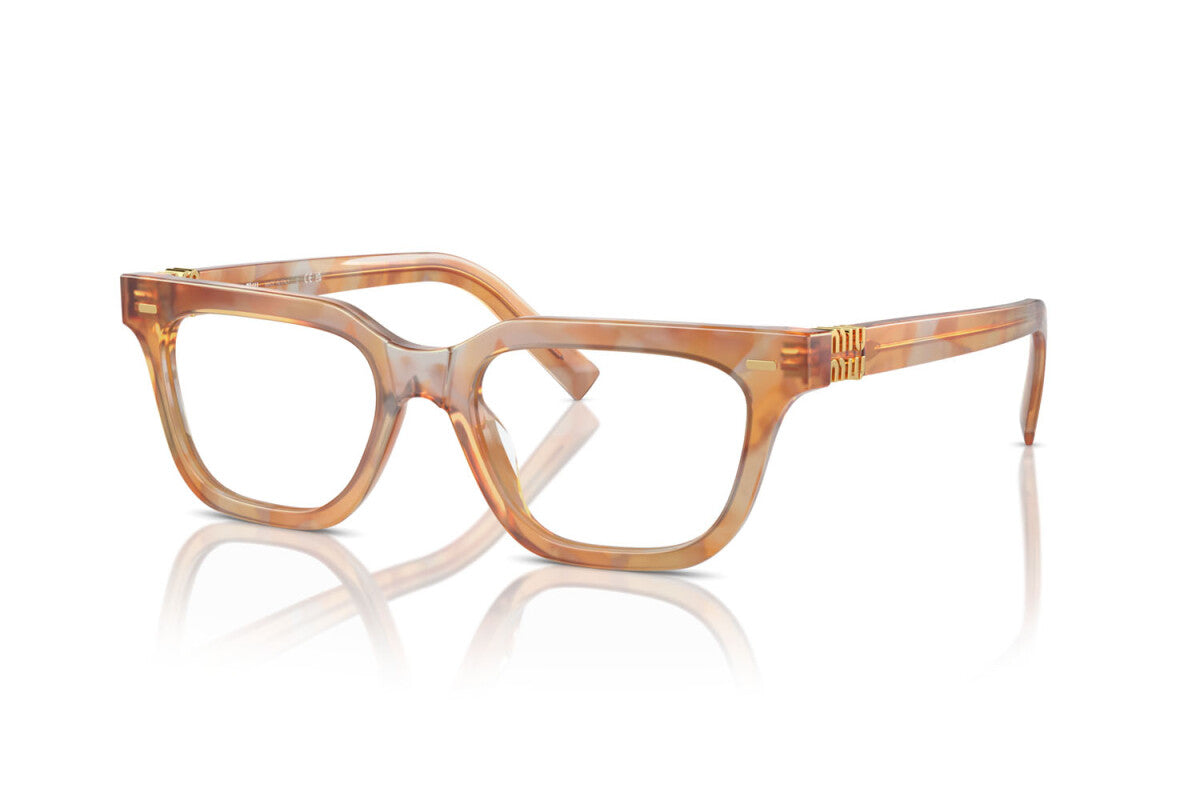 MIU MIU - 13U1O1 CREMA AVANA | OCCHIALE DA VISTA DONNA - MU 07XV CALIBRO 51