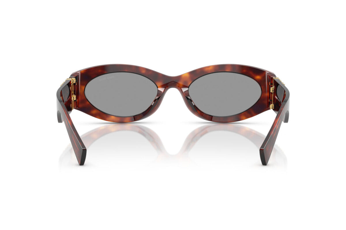 MIU MIU - 21C40O MOGANO AVANA | OCCHIALE DA SOLE DONNA - MU 11WS CALIBRO 54