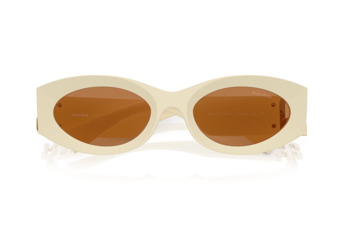 OCCHIALE DA SOLE DONNA | MIU MIU MU 11WS - 21D90Q LATTE - CALIBRO 54