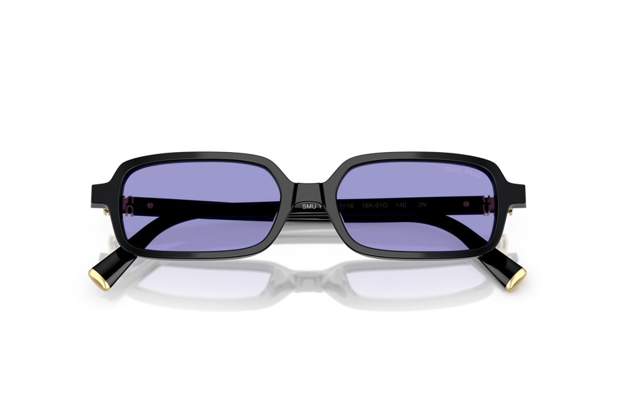 OCCHIALE DA SOLE DONNA | MIU MIU MU 11ZS - 16K01O NERO - CALIBRO 51