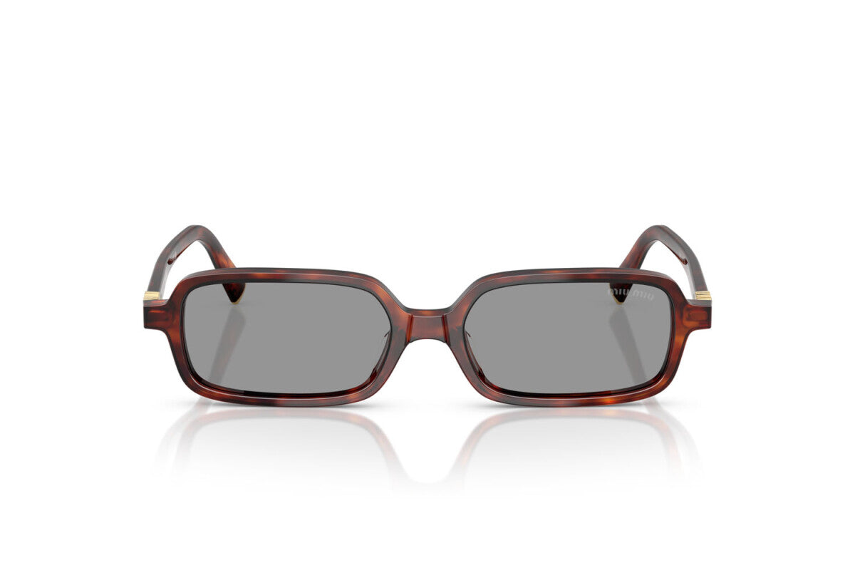 MIU MIU - 21C40O MOGANO AVANA | OCCHIALE DA SOLE DONNA - MU 11ZS CALIBRO 51