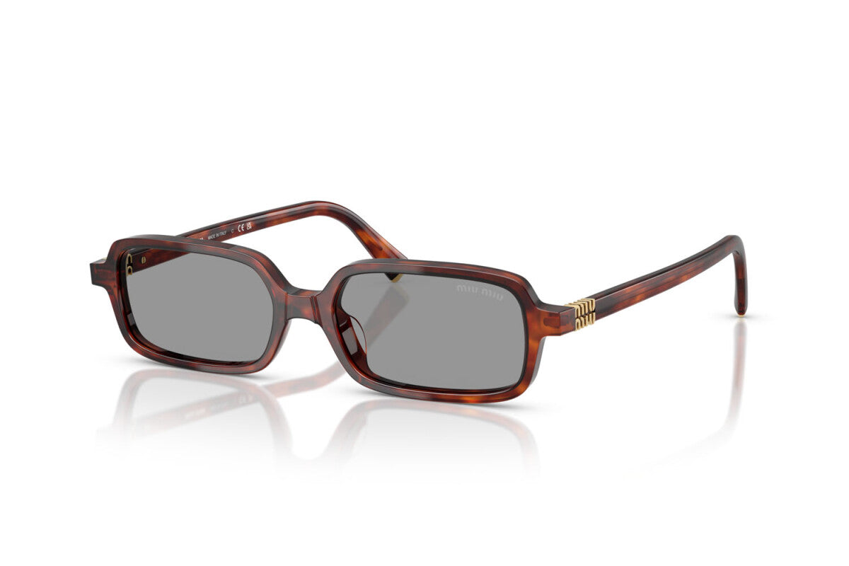MIU MIU - 21C40O MOGANO AVANA | OCCHIALE DA SOLE DONNA - MU 11ZS CALIBRO 51