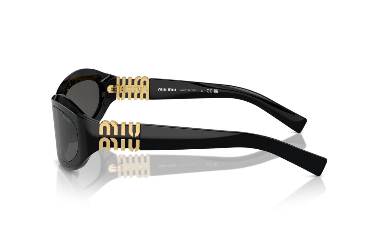 MIU MIU - 16K08Z NERO | OCCHIALE DA SOLE DONNA - MU 14ZS CALIBRO 59