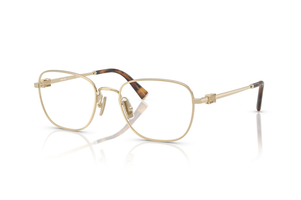 MIU MIU - ZVN1O1 ORO PALLIDO | OCCHIALE DA VISTA DONNA - MU 50WV CALIBRO 51