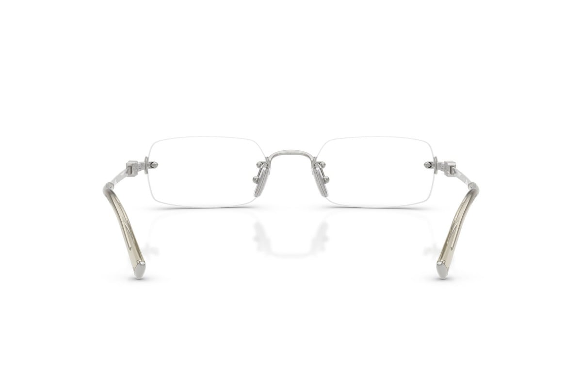 OCCHIALE DA VISTA DONNA | MIU MIU MU 50YV - 1BC1O1 ARGENTO - CALIBRO 50