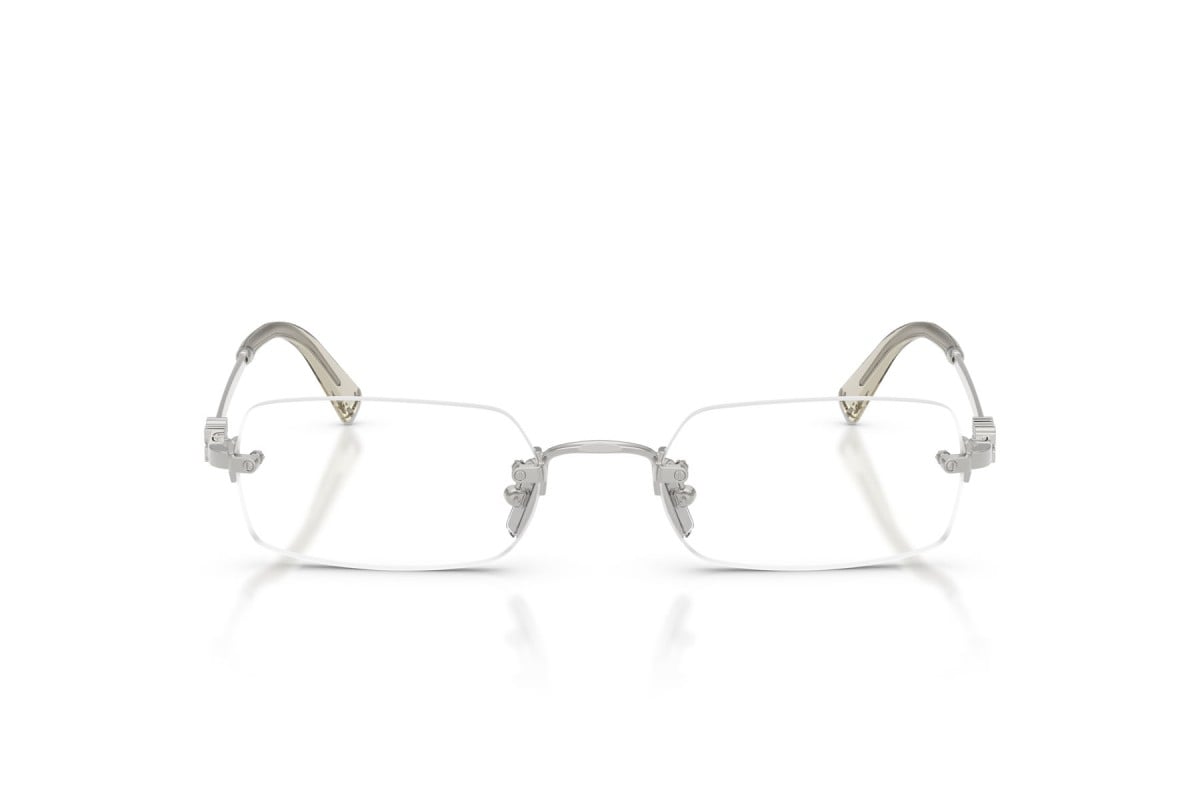 OCCHIALE DA VISTA DONNA | MIU MIU MU 50YV - 1BC1O1 ARGENTO - CALIBRO 50