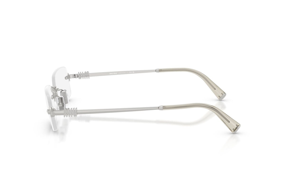 OCCHIALE DA VISTA DONNA | MIU MIU MU 50YV - 1BC1O1 ARGENTO - CALIBRO 50