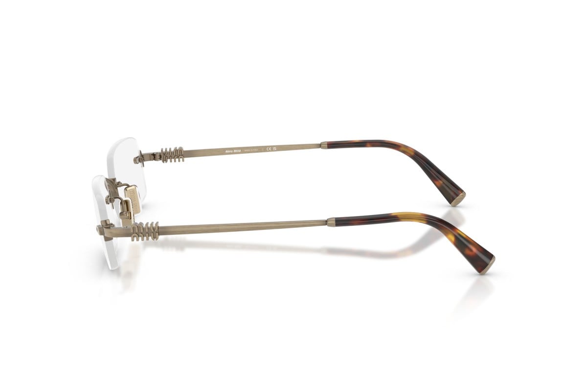 OCCHIALE DA VISTA DONNA | MIU MIU MU 50YV - 26C1O1 ORO VECCHIO - CALIBRO 50
