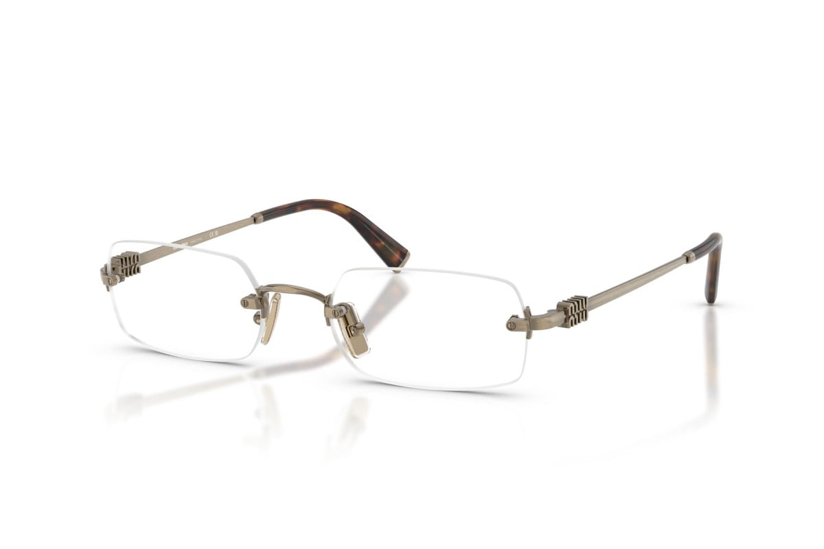 OCCHIALE DA VISTA DONNA | MIU MIU MU 50YV - 26C1O1 ORO VECCHIO - CALIBRO 50