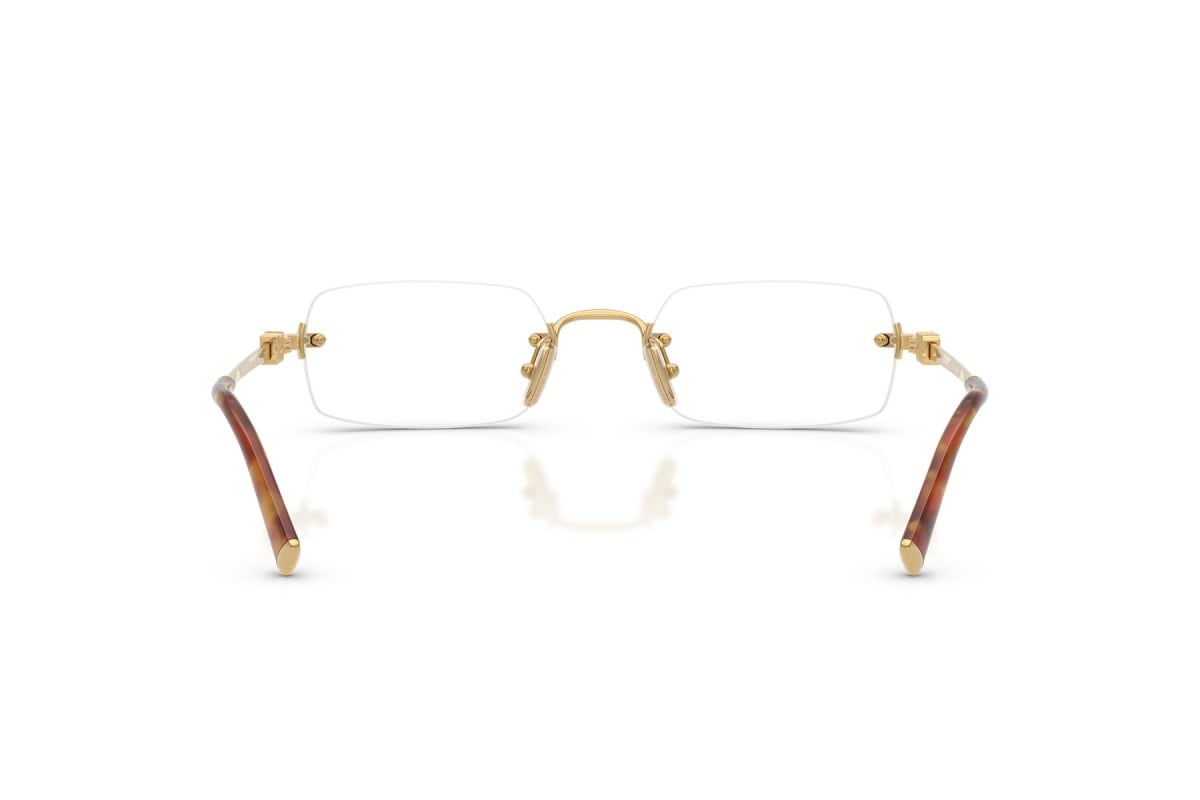 OCCHIALE DA VISTA DONNA | MIU MIU MU 50YV - 5AK1O1 ORO - CALIBRO 52