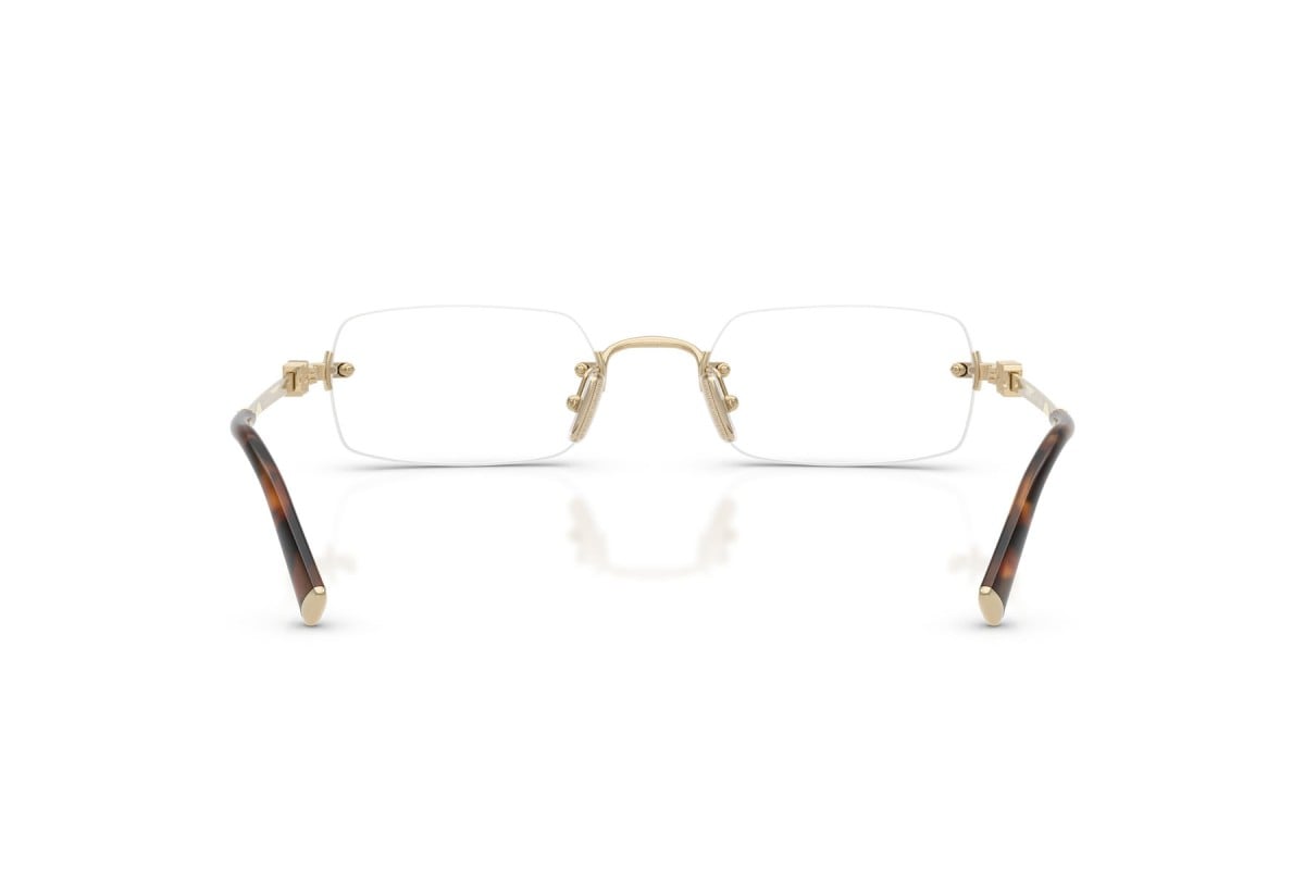 OCCHIALE DA VISTA DONNA | MIU MIU MU 50YV - ZVN1O1 ORO PALLIDO - CALIBRO 52