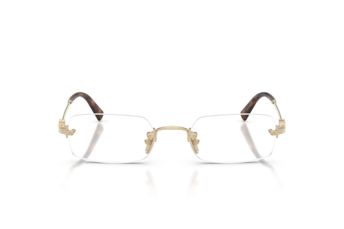 OCCHIALE DA VISTA DONNA | MIU MIU MU 50YV - ZVN1O1 ORO PALLIDO - CALIBRO 52