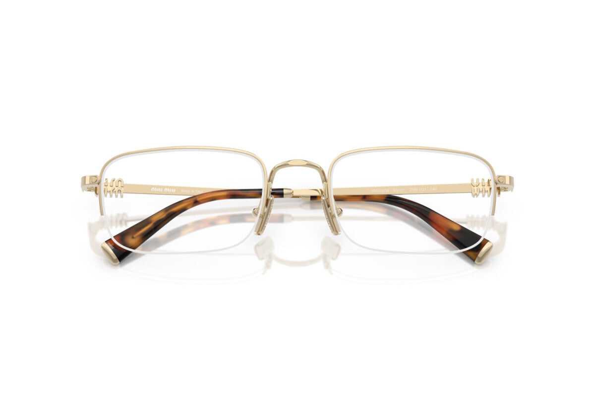 MIU MIU - ZVN1O1 ORO PALLIDO | OCCHIALE DA VISTA DONNA - MU 52WV CALIBRO 51