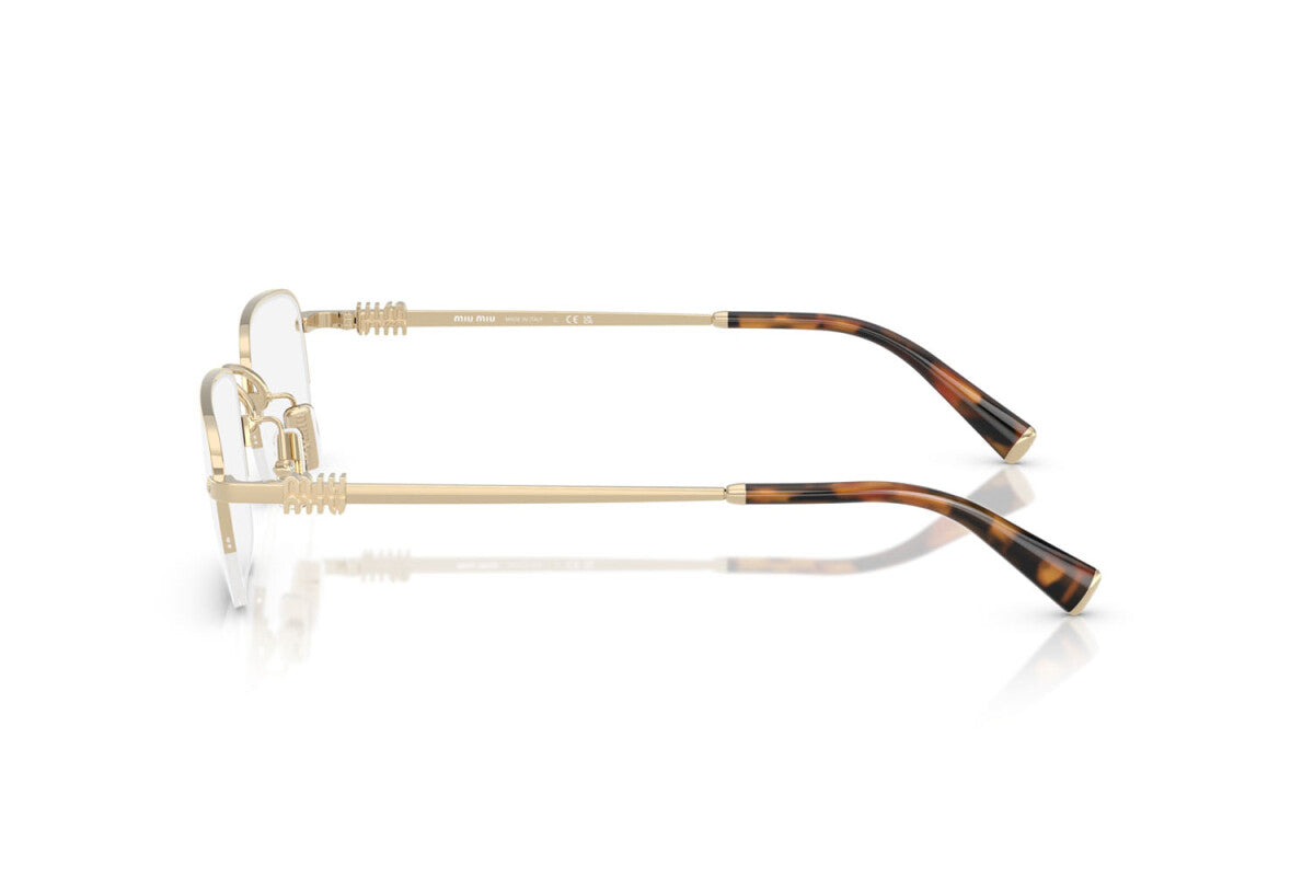 MIU MIU - ZVN1O1 ORO PALLIDO | OCCHIALE DA VISTA DONNA - MU 52WV CALIBRO 51