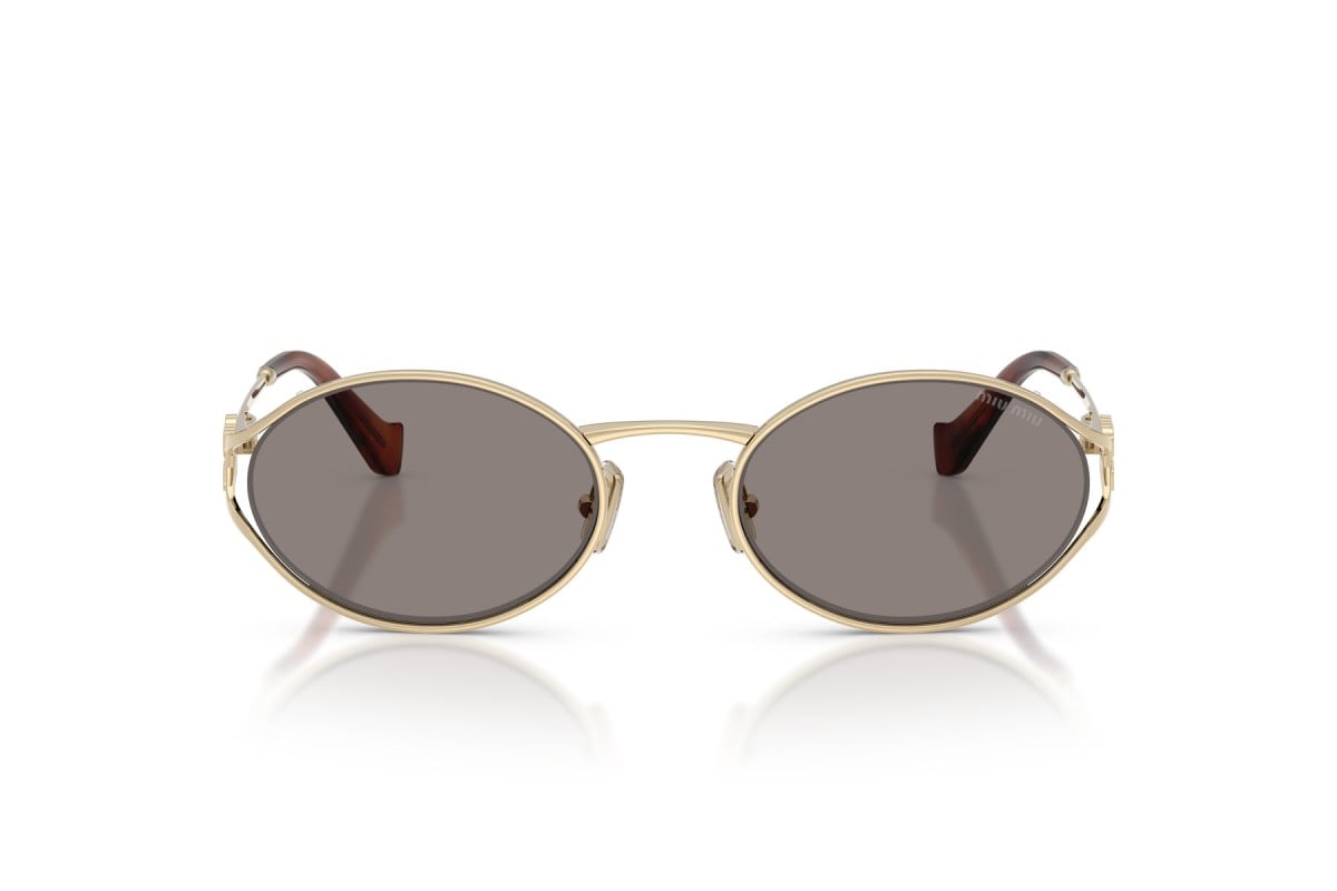 OCCHIALE DA SOLE DONNA | MIU MIU MU 52YS - ZVN80Q ORO PALLIDO - CALIBRO 54