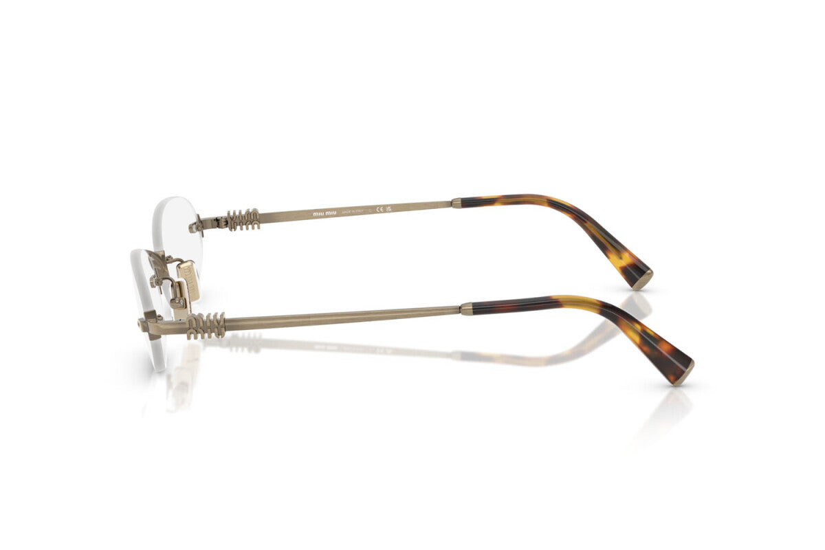 MIU MIU - 26C1O1 ORO VECCHIO | OCCHIALE DA VISTA DONNA - MU 53WV CALIBRO 51