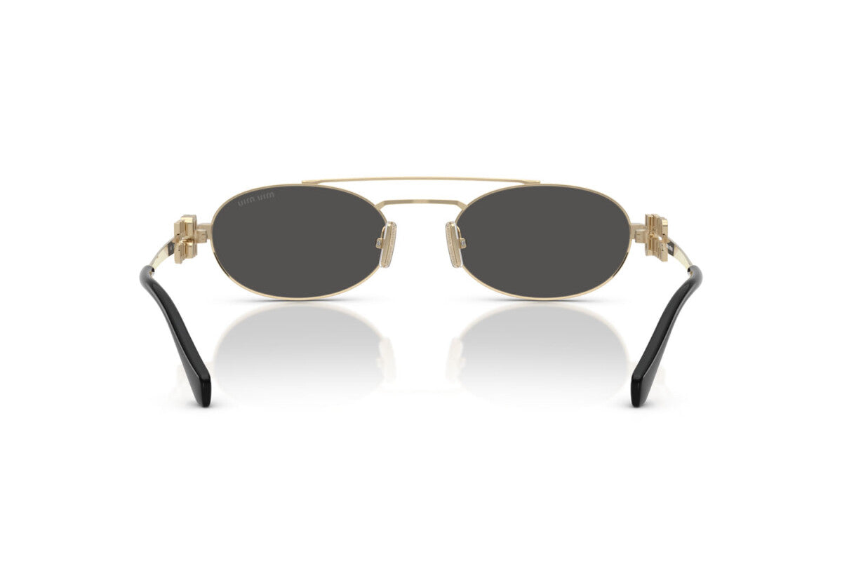 MIU MIU - ZVN08Z ORO PALLIDO | OCCHIALE DA SOLE DONNA - MU 55ZS CALIBRO 53