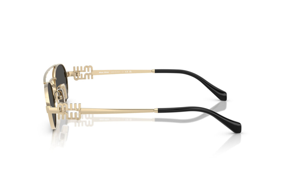 MIU MIU - ZVN08Z ORO PALLIDO | OCCHIALE DA SOLE DONNA - MU 55ZS CALIBRO 53