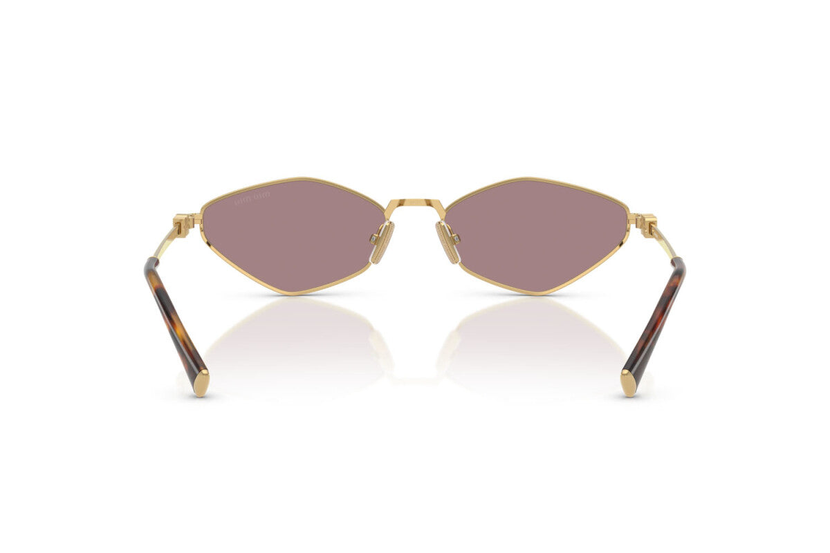 MIU MIU - 5AK20I ORO | OCCHIALE DA SOLE DONNA - MU 56ZS CALIBRO 56