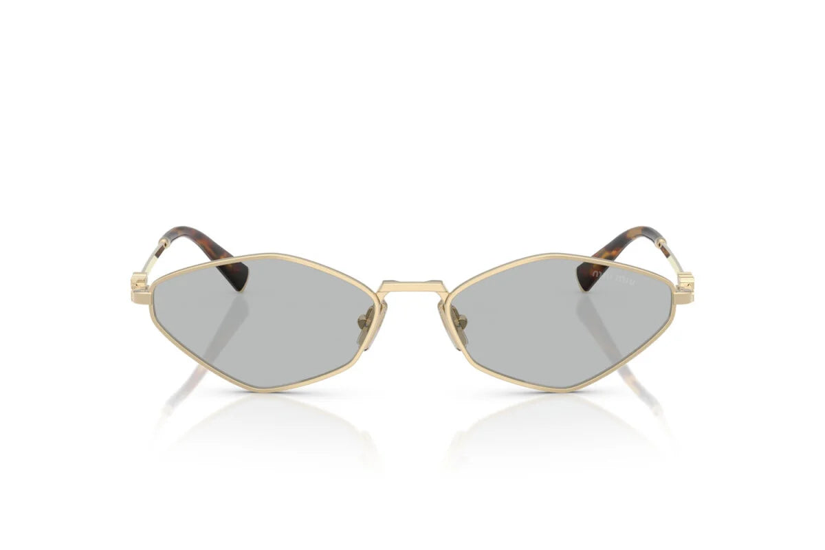 MIU MIU - ZVN50K ORO PALLIDO | OCCHIALE DA SOLE DONNA - MU 56ZS CALIBRO 56