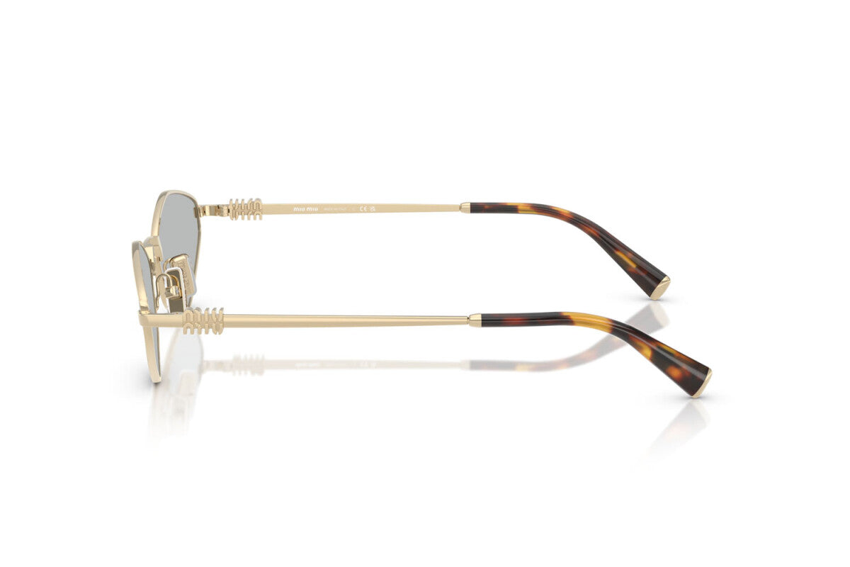 MIU MIU - ZVN50K ORO PALLIDO | OCCHIALE DA SOLE DONNA - MU 56ZS CALIBRO 56