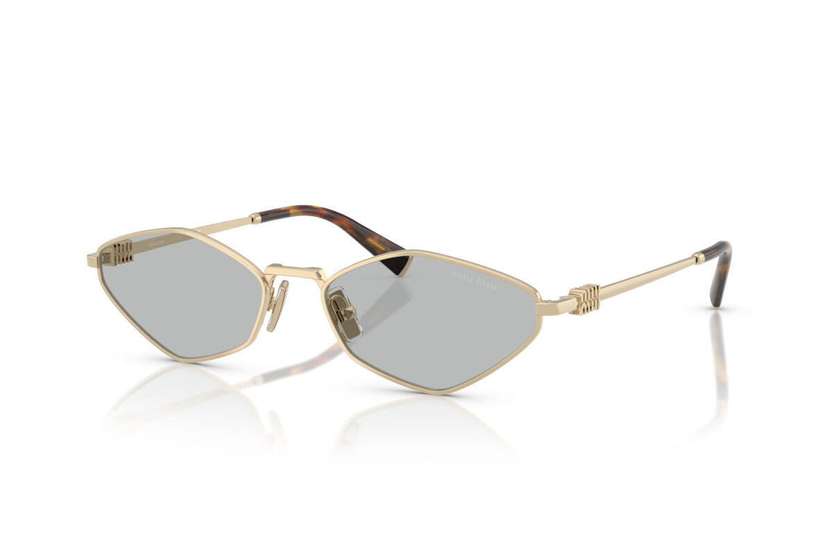 MIU MIU - ZVN50K ORO PALLIDO | OCCHIALE DA SOLE DONNA - MU 56ZS CALIBRO 56