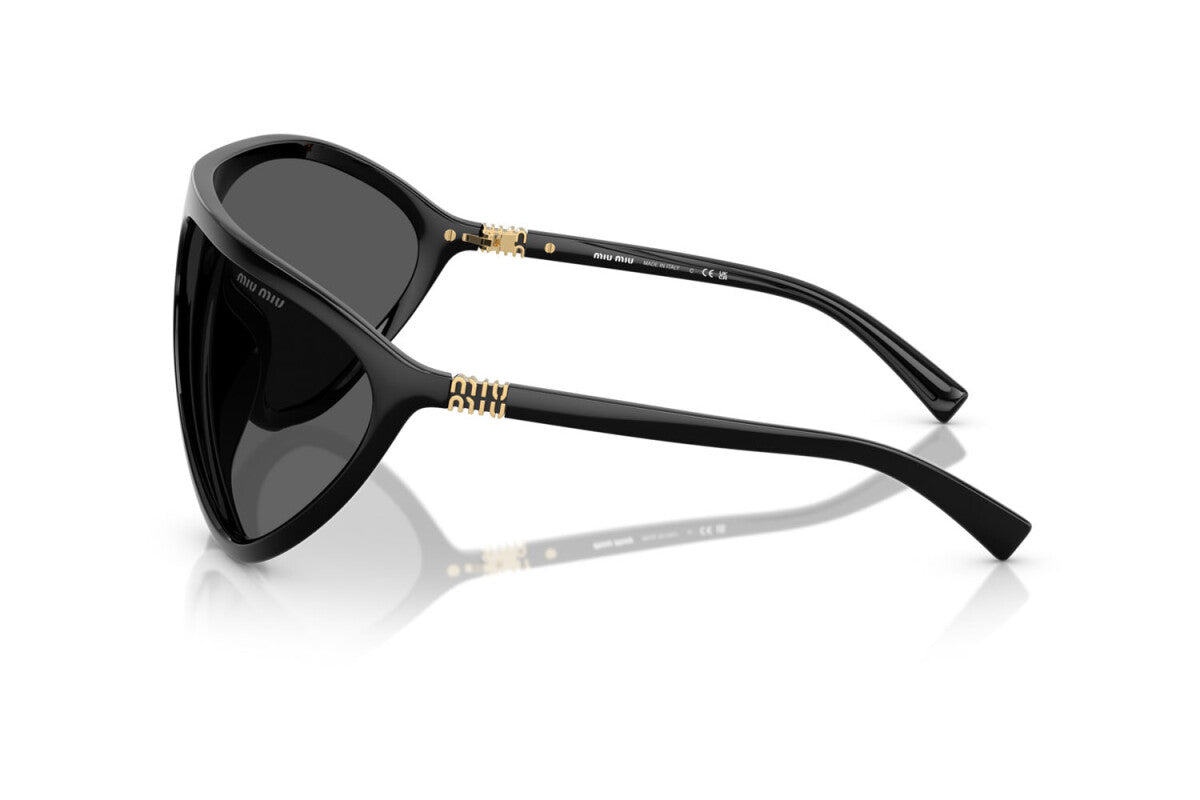 MIU MIU - 1AB5S0 NERO | OCCHIALE DA SOLE DONNA - MU A01S CALIBRO 75
