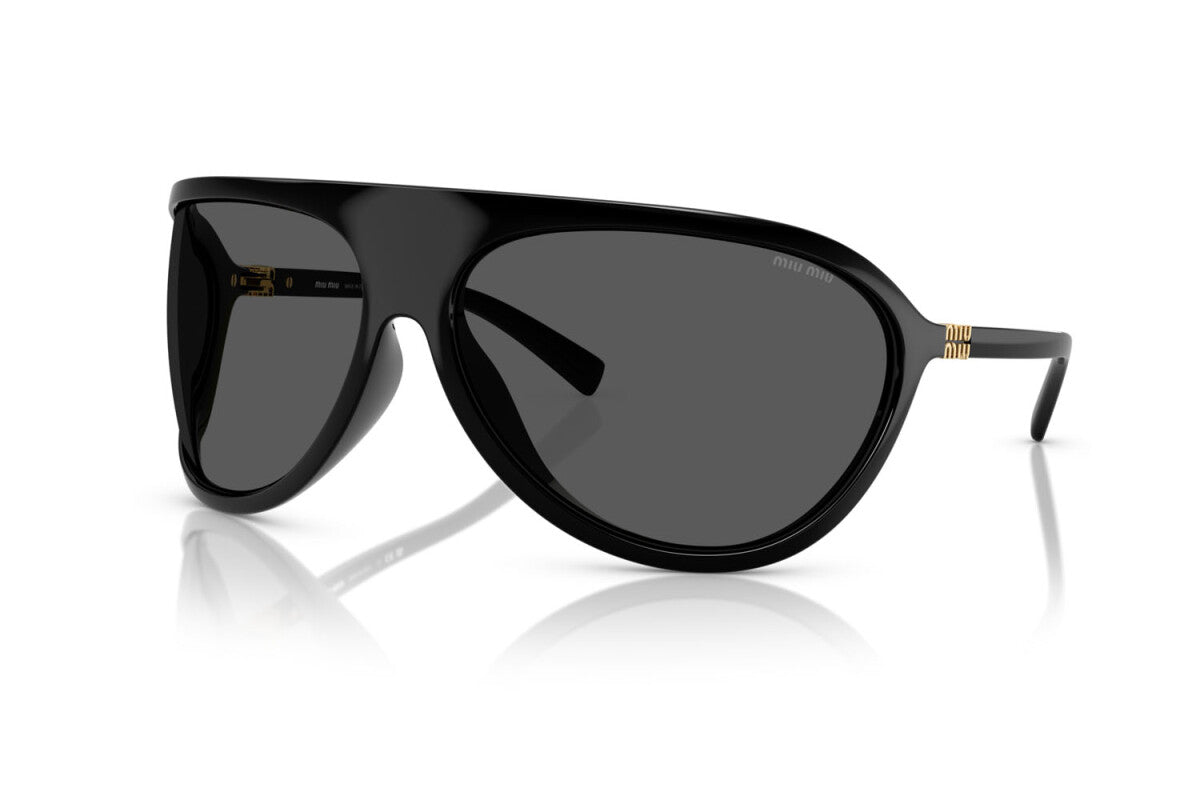 MIU MIU - 1AB5S0 NERO | OCCHIALE DA SOLE DONNA - MU A01S CALIBRO 75