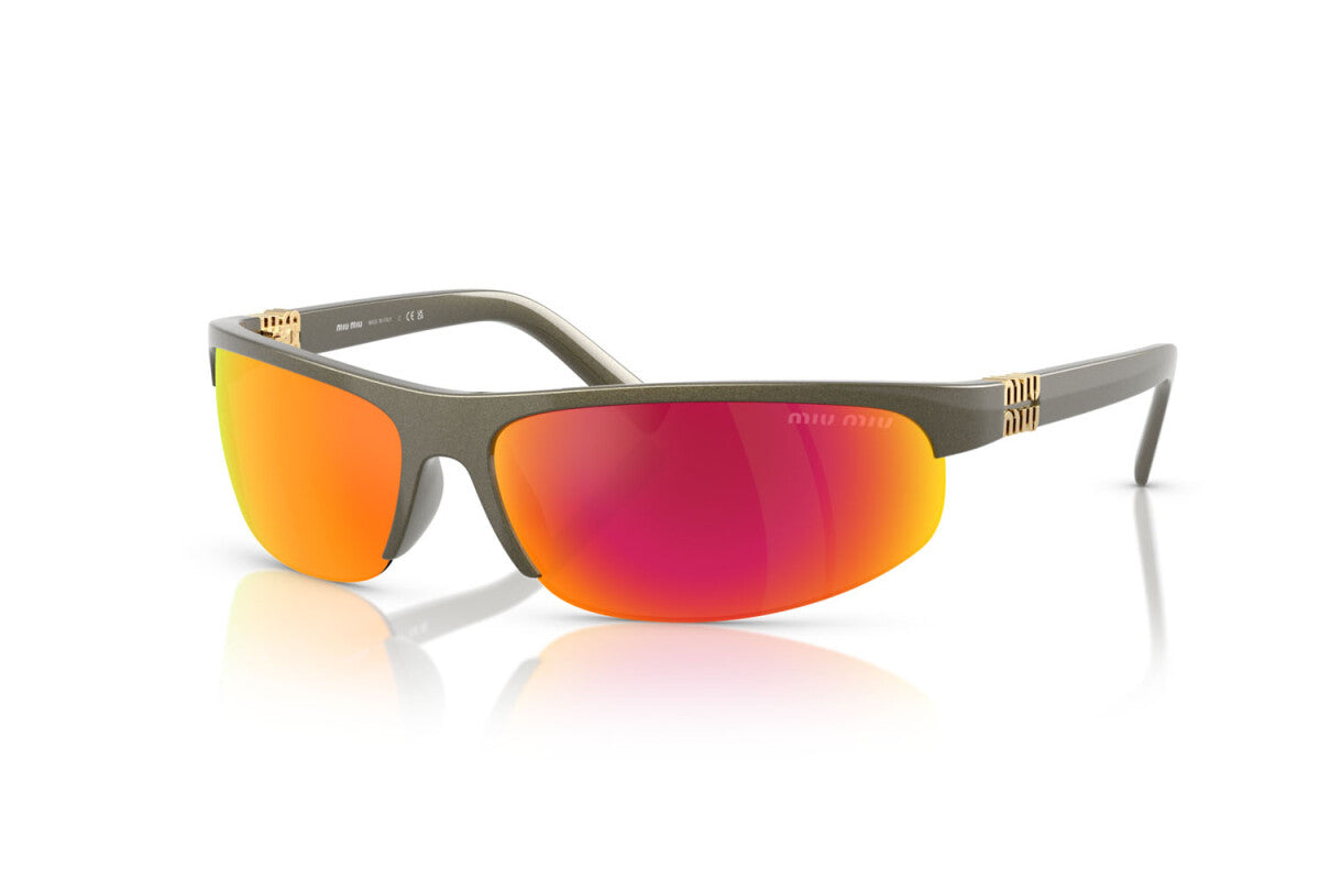 MIU MIU - 17Y5M0 METALLO CACHI | OCCHIALE DA SOLE DONNA - MU A02S CALIBRO 70