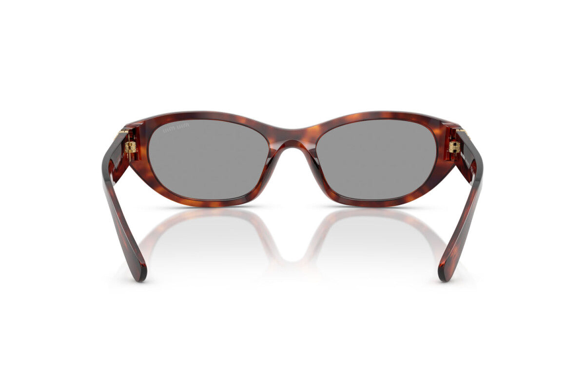 MIU MIU - 21C40O MOGANO AVANA | OCCHIALE DA SOLE DONNA - MU A03S CALIBRO 53