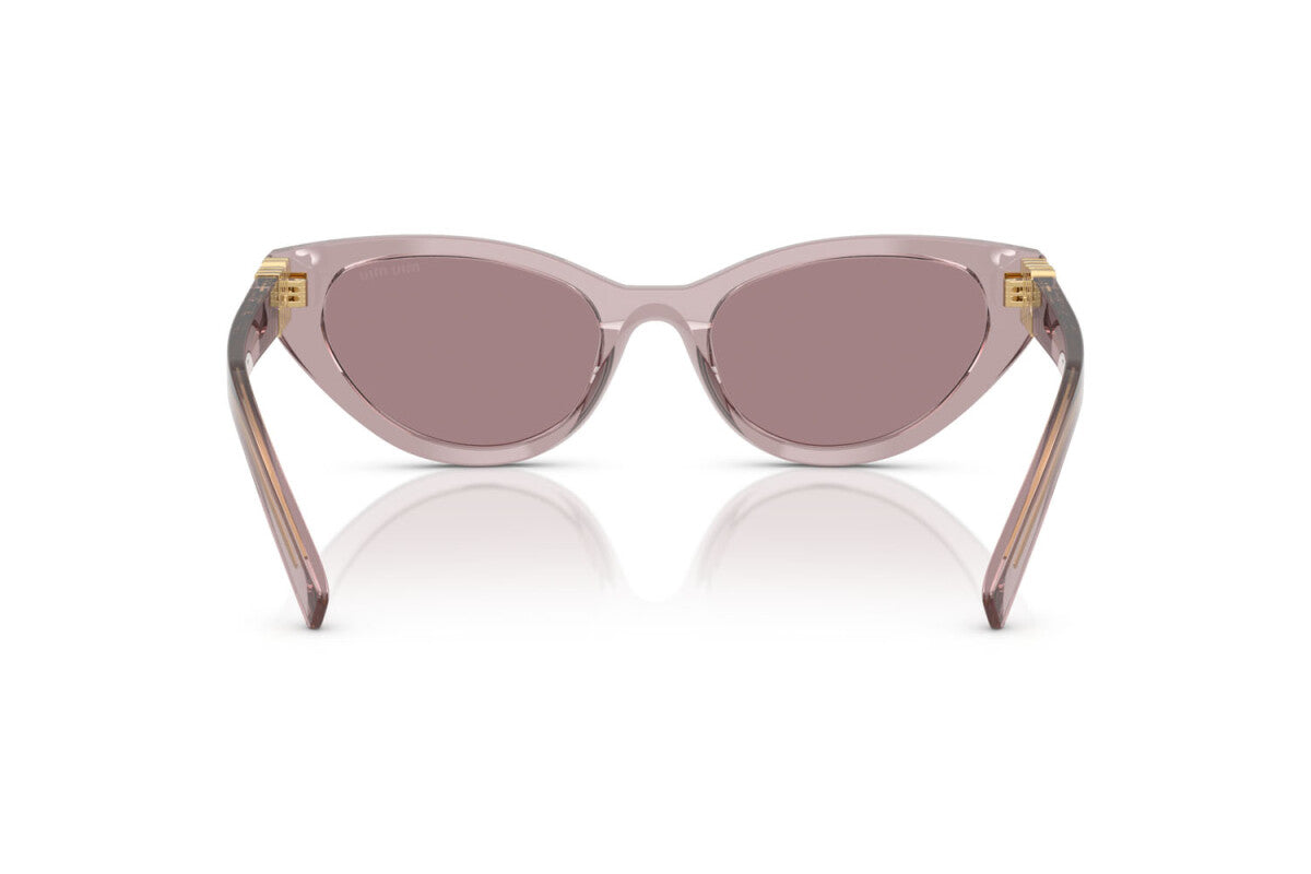 MIU MIU - 12W20I MALVA TRASPARENTE | OCCHIALE DA SOLE DONNA - MU A04S CALIBRO 54