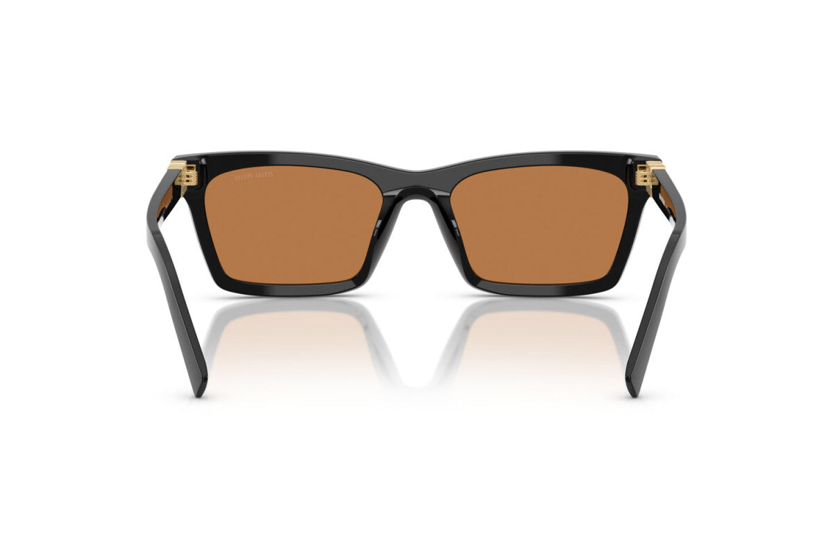 MIU MIU - 16K10I NERO | OCCHIALE DA SOLE DONNA - MU A05S CALIBRO 55