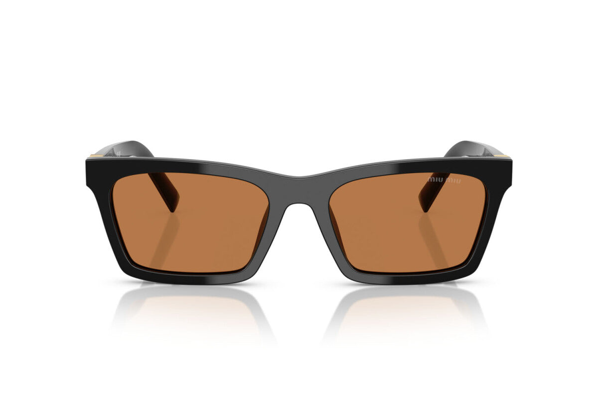 MIU MIU - 16K10I NERO | OCCHIALE DA SOLE DONNA - MU A05S CALIBRO 55
