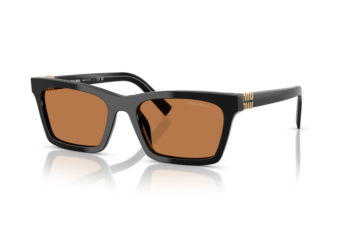 MIU MIU - 16K10I NERO | OCCHIALE DA SOLE DONNA - MU A05S CALIBRO 55