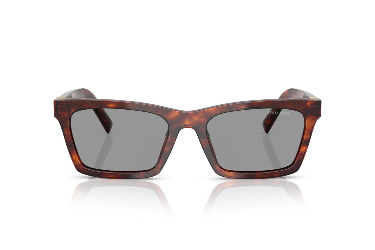 MIU MIU - 21C40O MOGANO AVANA | OCCHIALE DA SOLE DONNA - MU A05S CALIBRO 55