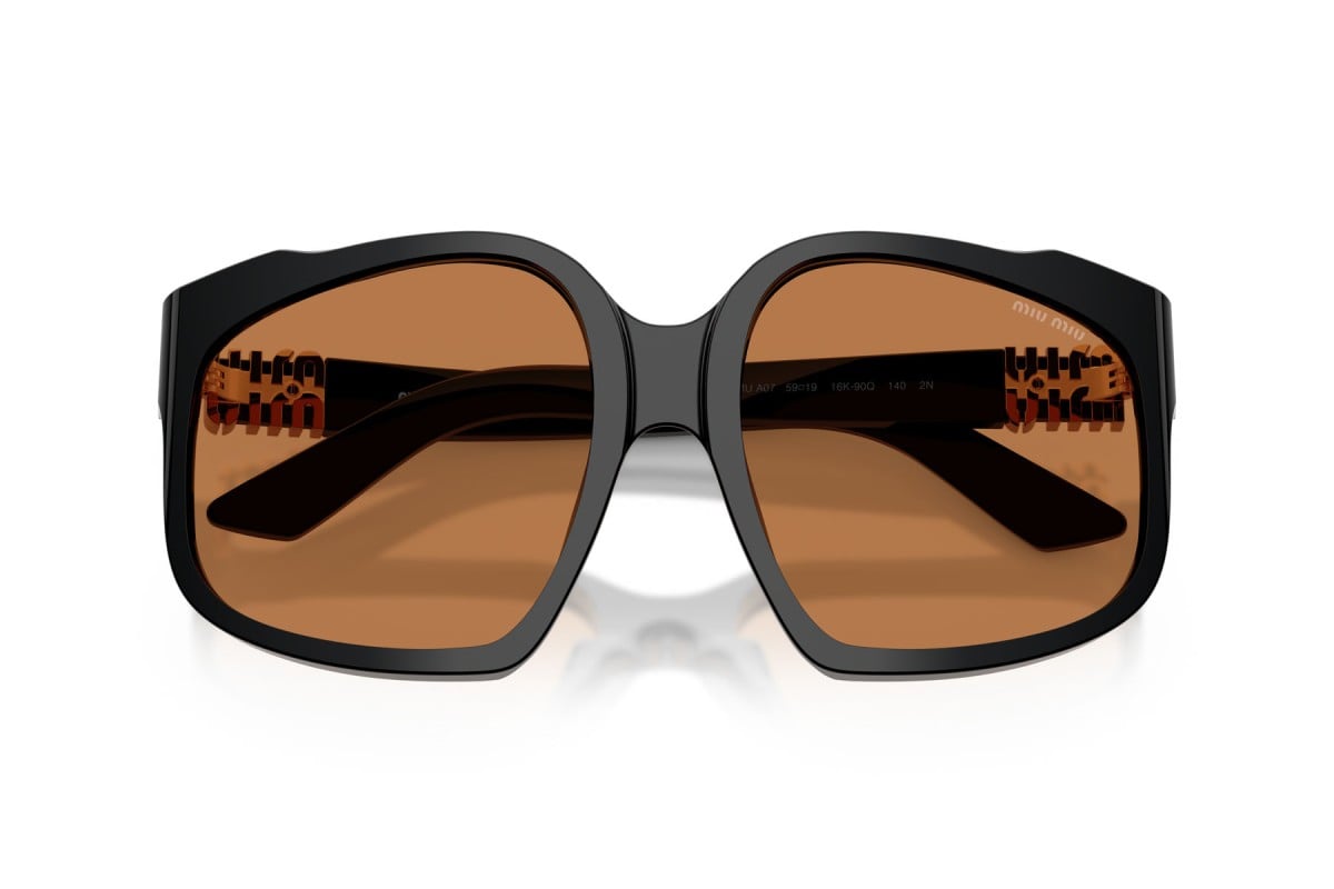 OCCHIALE DA SOLE DONNA | MIU MIU MU A07S - 16K90Q NERO - CALIBRO 59