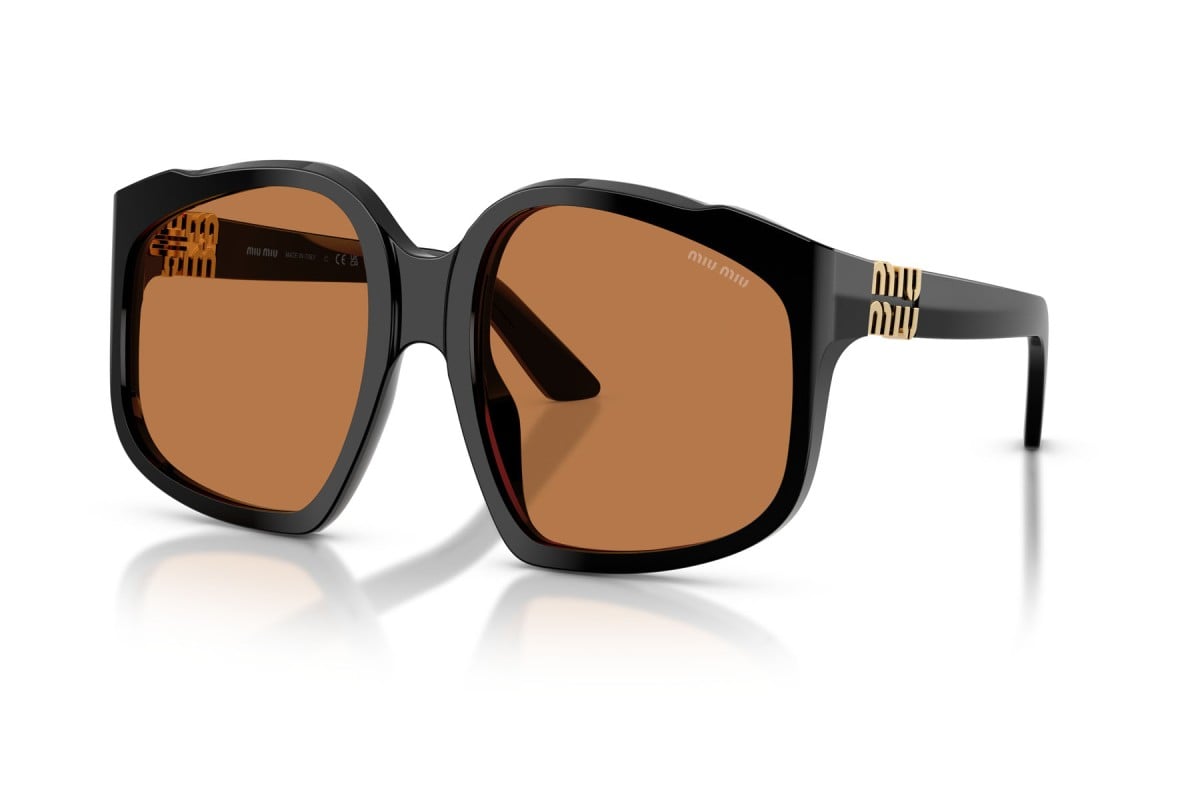 OCCHIALE DA SOLE DONNA | MIU MIU MU A07S - 16K90Q NERO - CALIBRO 59