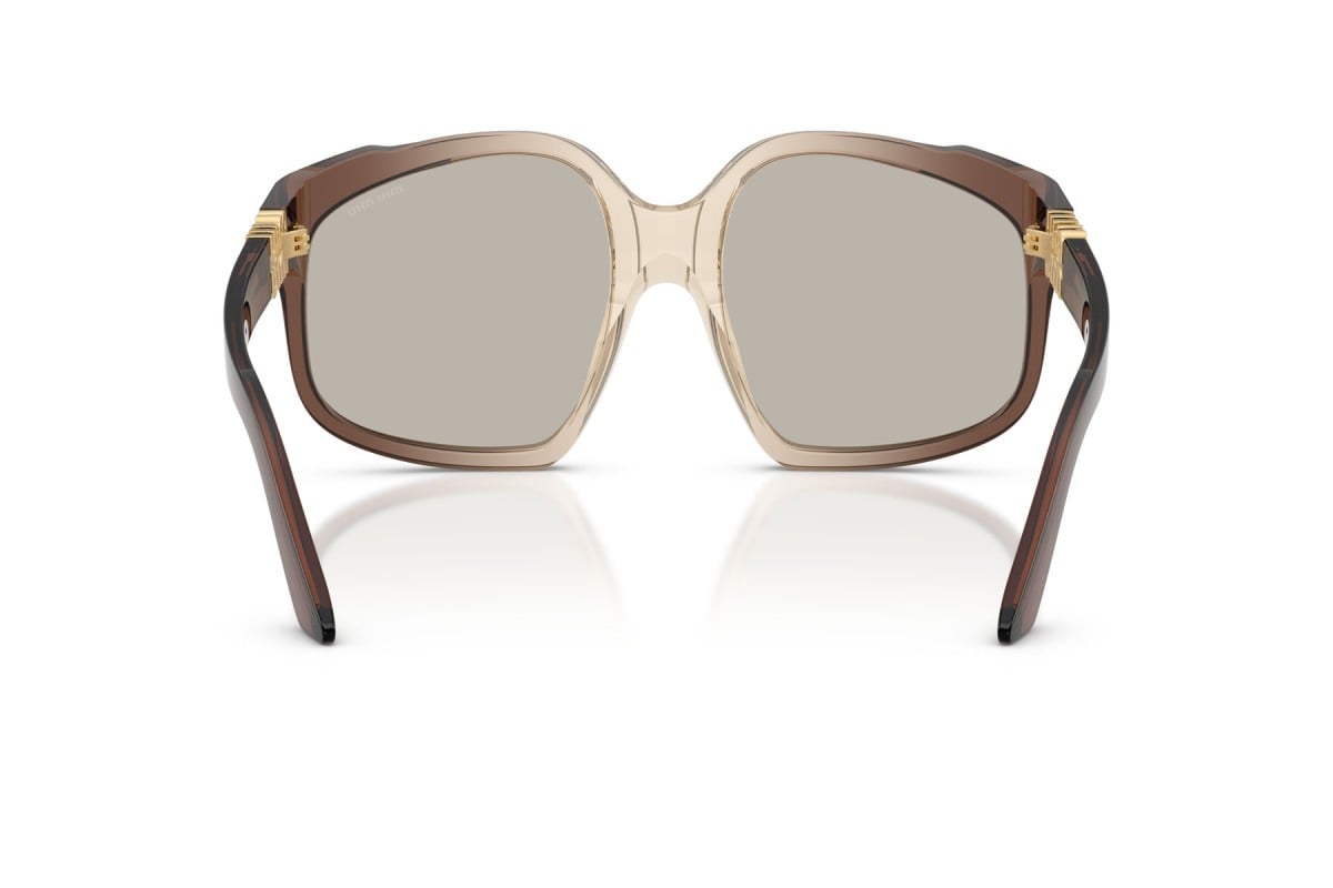 OCCHIALE DA SOLE DONNA | MIU MIU MU A07S - 25G40U SFUMATURA MARRONE - CALIBRO 59