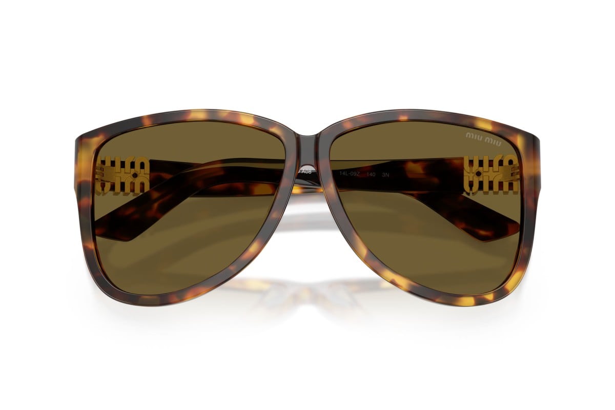 OCCHIALE DA SOLE DONNA | MIU MIU MU A08S - 14L09Z MIELE AVANA - CALIBRO 61