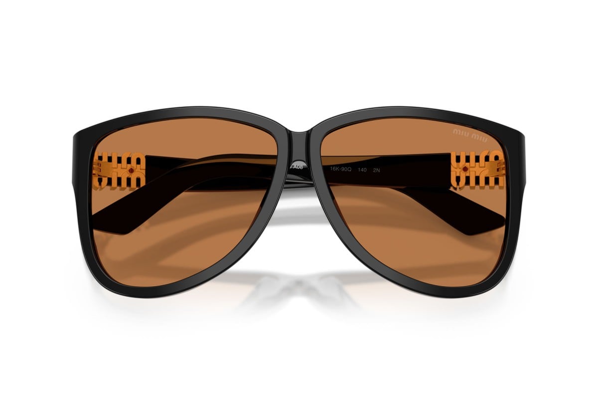 OCCHIALE DA SOLE DONNA | MIU MIU MU A08S - 16K90Q NERO - CALIBRO 61