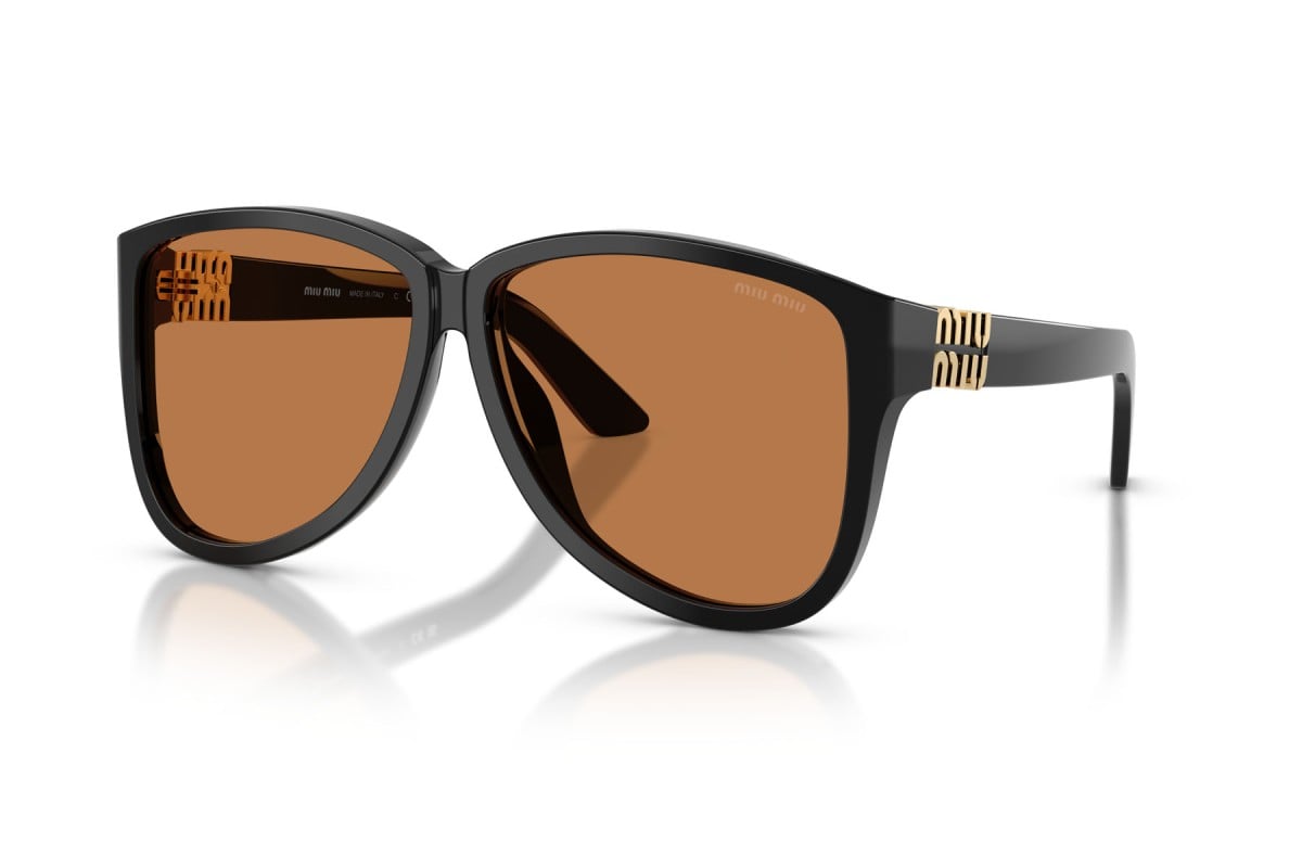 OCCHIALE DA SOLE DONNA | MIU MIU MU A08S - 16K90Q NERO - CALIBRO 61