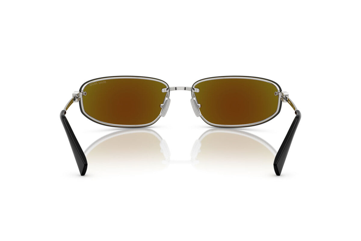MIU MIU - 1BC10K ARGENTO | OCCHIALE DA SOLE DONNA - MU A50S CALIBRO 68