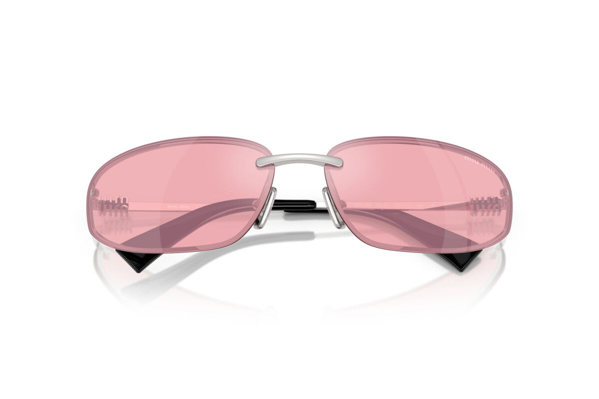 MIU MIU - 1BC70J ARGENTO | OCCHIALE DA SOLE DONNA - MU A50S CALIBRO 68