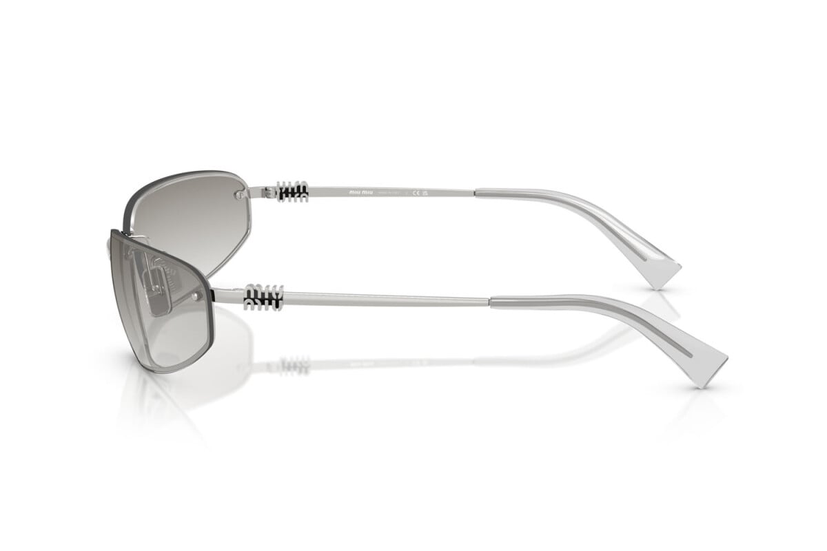 MIU MIU - 1BC8H1 ARGENTO | OCCHIALE DA SOLE DONNA - MU A50S CALIBRO 68