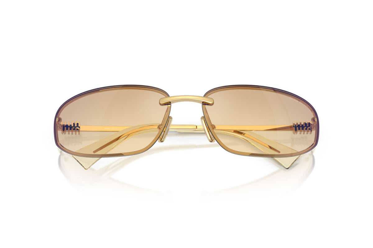 MIU MIU - 5AK7R1 ORO | OCCHIALE DA SOLE DONNA - MU A50S CALIBRO 68