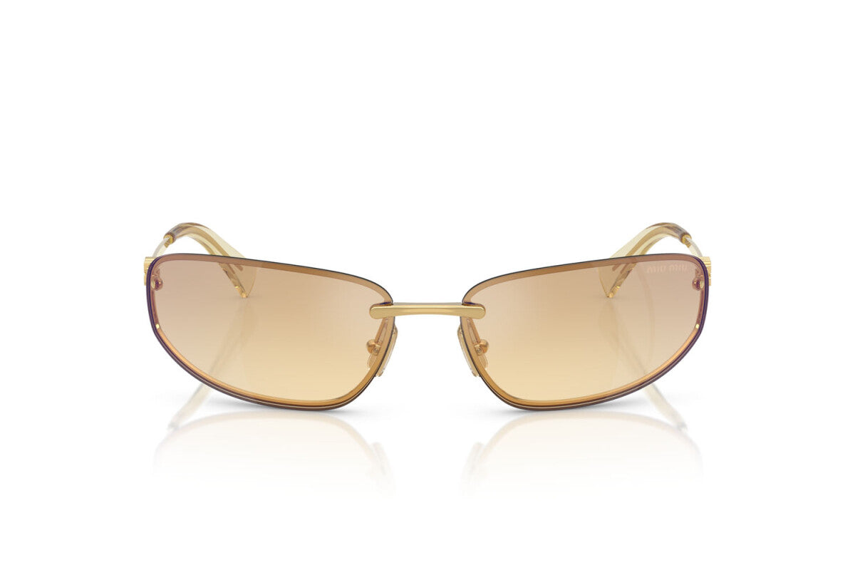 MIU MIU - 5AK7R1 ORO | OCCHIALE DA SOLE DONNA - MU A50S CALIBRO 68