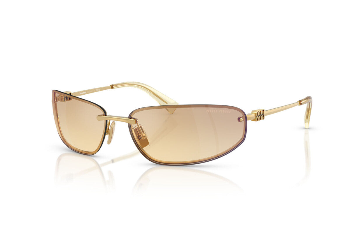 MIU MIU - 5AK7R1 ORO | OCCHIALE DA SOLE DONNA - MU A50S CALIBRO 68
